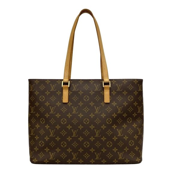 Auth LOUIS VUITTON Luco Monogram Tote Bag Monogram Canvas - Picture 1 of 14
